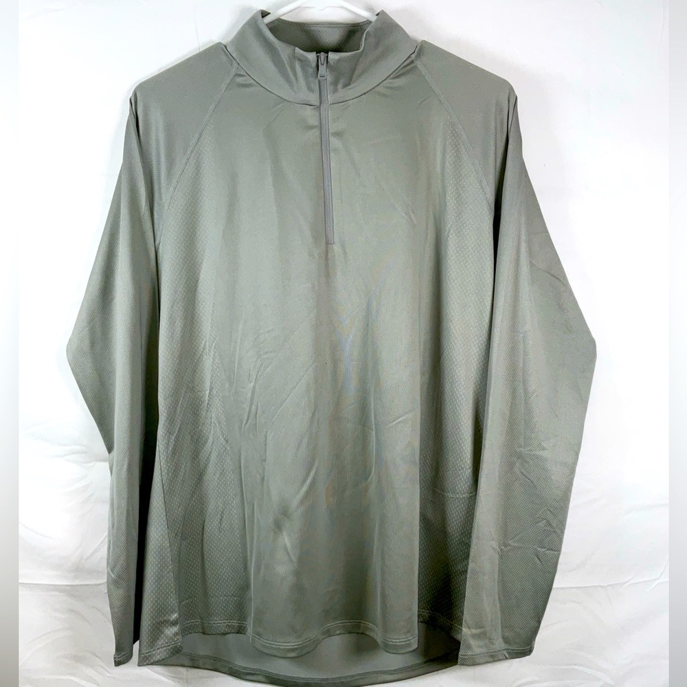NWT Women’s Ralph Lauren RLX Quarter Zip Pullover Athletic Jacket‎ Gray Large